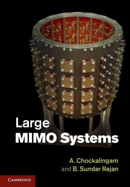 2014新書：Large MIMO Systems (2014) by A. Chockalingam & B. Sundar Rajan