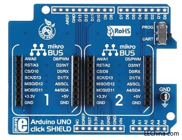 ejƳᘌAtmel XplainedArduino UNO Click ShieldUչ弰N