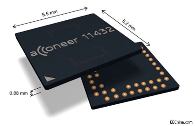 Acconeer µ 3D gFͨ^ Digi-Key ȫl