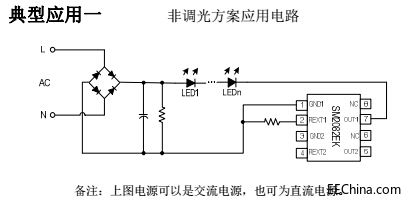 浙江東莞地區高壓線性筒燈新方案SM2082EK方案的完美應用