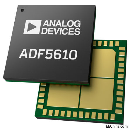 ADI推出55 MHz~15 GHz寬帶微波頻率合成器，實(shí)現(xiàn)三大主要性能全面領(lǐng)先