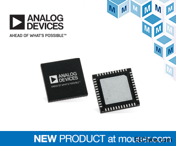 貿澤開售相位噪聲超低的Analog Devices ADF5610寬帶頻率合成器