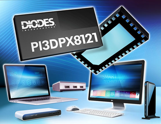 Diodes 公司推出業(yè)界首款 DisplayPort 2.0 主動開關