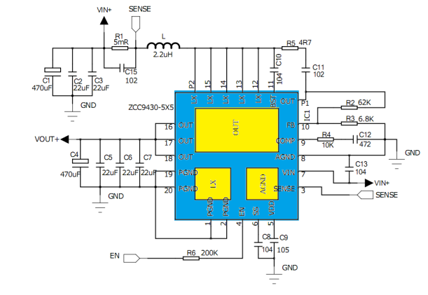  ͬ ZCC9430 oMOS
