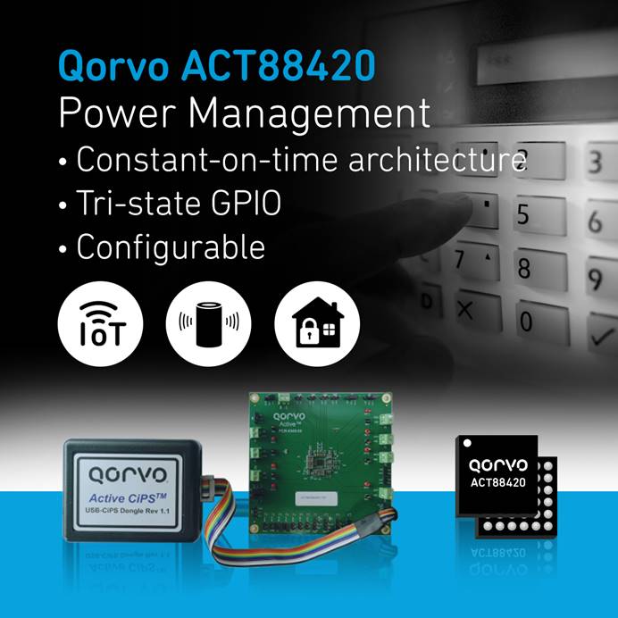 Qorvo ȫƳ߶ȿõľo PMIC(lin)W(wng)Ϳgޑ(yng)ṩ(w)