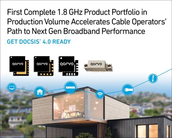 Qorvo U 1.8 GHz DOCSIS 4.0 aƷM