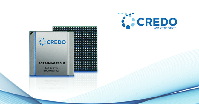 CredoƳƷͨ112G/sٔ(sh)̖̎RetimerоƬ Screaming Eagle öоƬݔʸ_1.6T/s