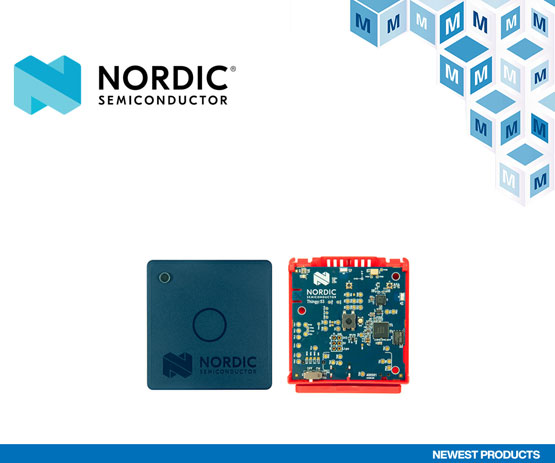 貿(mào)澤電子開售 Nordic Semiconductor Thingy:53平臺，為具有機器學(xué)習(xí)功能的無線設(shè)備快速原型開發(fā)提供支持