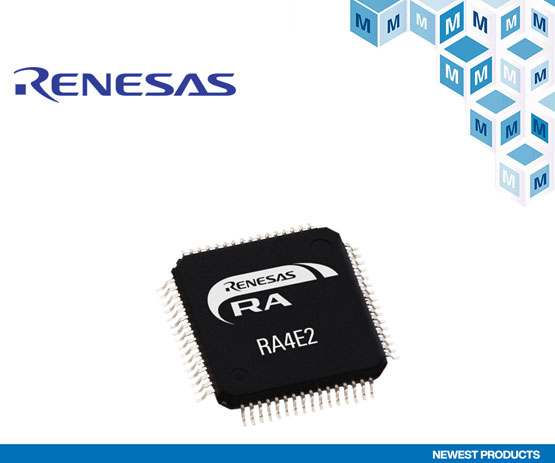 Q(mo)_Renesas Electronics RA4E2 MCU  ֧Ҫܵĵ̓(ni)摪(yng)