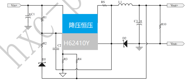 【100V降壓恒壓H62410Y】惠海原廠直銷 24V36V48V60V80V降壓芯片IC 帶線損