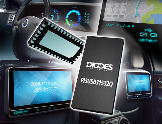 Diodes ˾Ƴ 10Gbps ܇ҎĽ_Pɺ܇ USB-C Bӹ