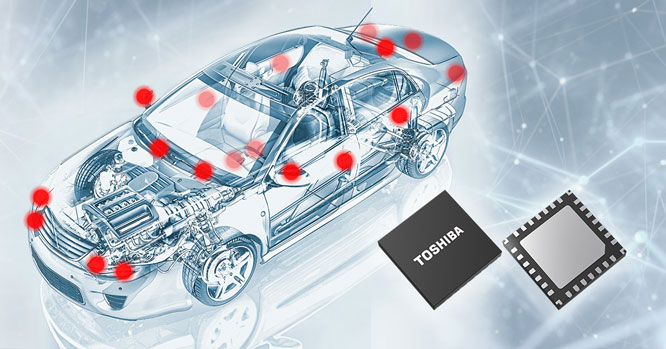 東芝率先推出內置硬件邏輯的CXPI響應器接口IC，縮短汽車電子系統開發時間