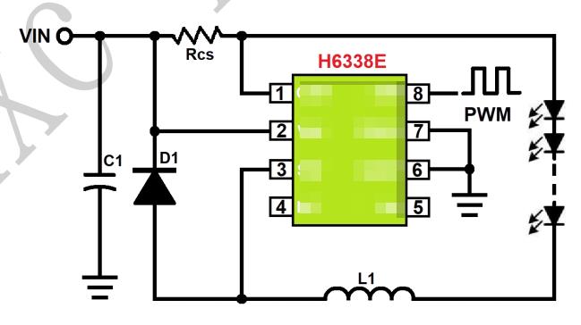 ͉LEDH6338EоƬ 36V48V60V9V12V24V36V 1.3AƼ