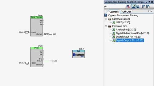 PSoC Creator A̳: BLE #6 PSoCĵ͹ģʽL늳mrgҕl