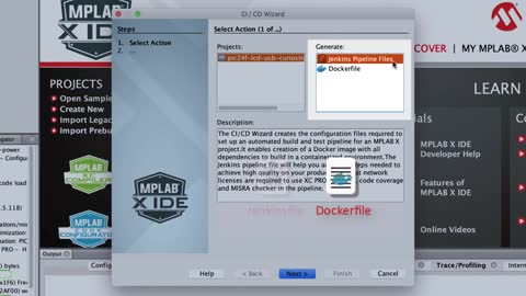 MPLAB® X IDE CI/CDҕl